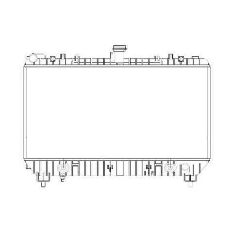 Action Crash Radiator RAD13142