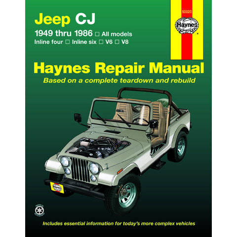 Haynes Paper Repair Manual 50020