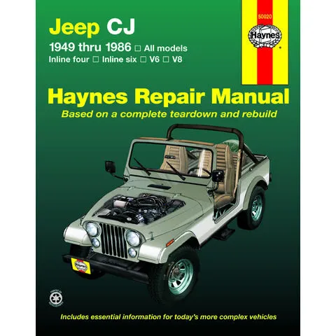 Haynes Paper Repair Manual 50020
