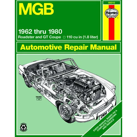 Haynes Paper Repair Manual 66010