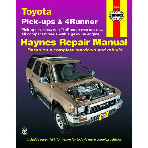 Haynes Paper Repair Manual 92075