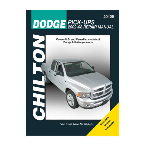 Chilton Paper Repair Manual 20405