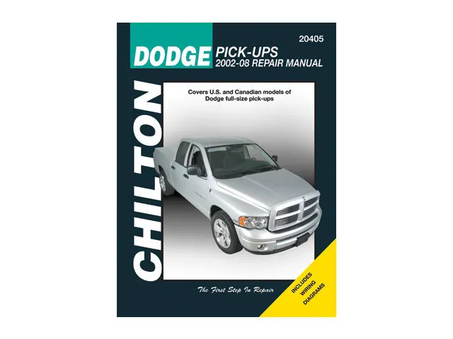 Chilton Paper Repair Manual