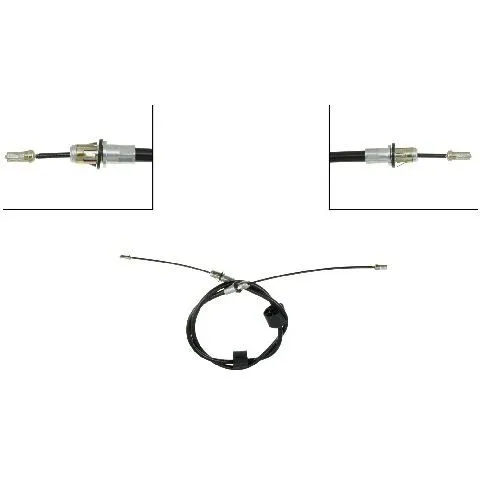 Dorman Rear Left Parking Brake Cable C93222