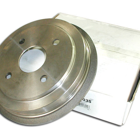 Centric Rear Brake Drum 123.66042