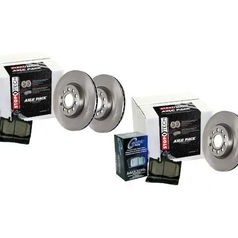 Centric Front and Rear Brake Pad and Rotor Kit 905.67013