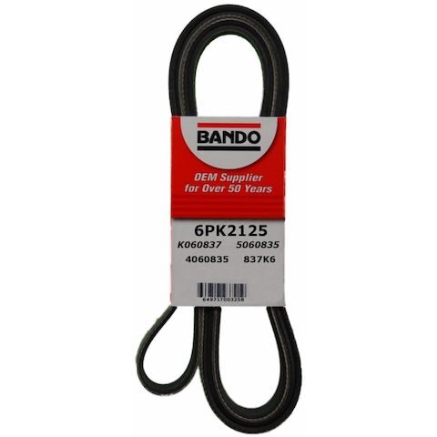 Bando Accessory Drive Belt 6PK2125