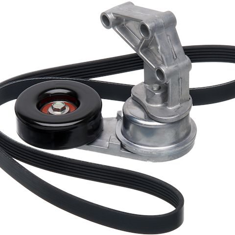Gates Serpentine Belt Drive Component Kit 90K-38187