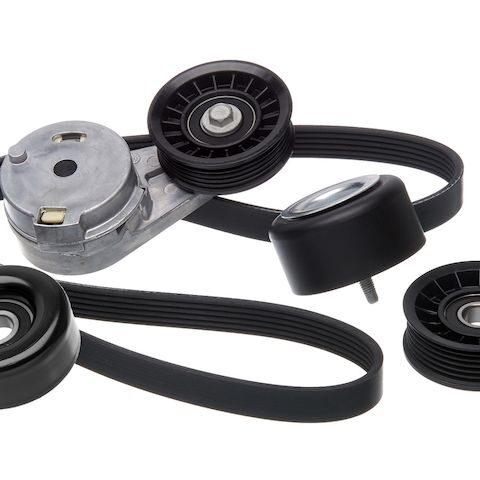 Gates Serpentine Belt Drive Component Kit 90K-38420A for Chevrolet Impala