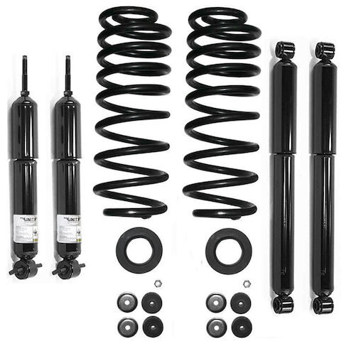Unity Front and Rear Air Spring to Coil Spring Conversion Kit 68005C