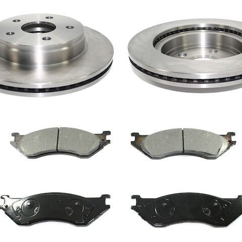DuraGo Front Brake Pad and Rotor Kit BK7085326