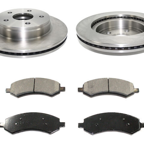 DuraGo Front Brake Pad and Rotor Kit BK7085336