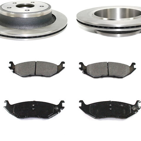 DuraGo Rear Brake Pad and Rotor Kit BK7085416