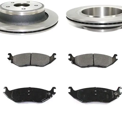 DuraGo Rear Brake Pad and Rotor Kit BK7085416
