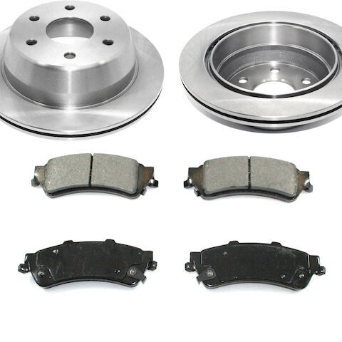 DuraGo Rear Brake Pad and Rotor Kit BK7104022