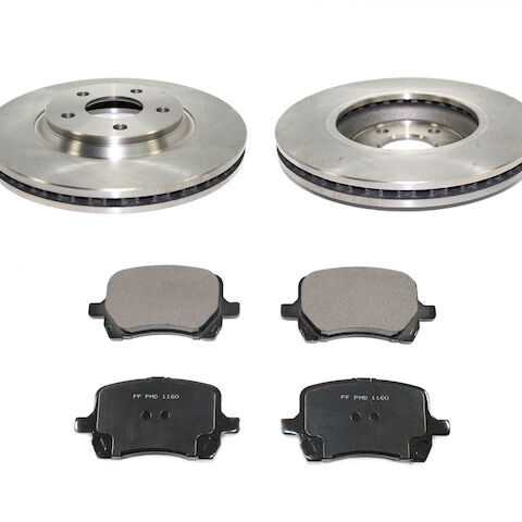 DuraGo Front Brake Pad and Rotor Kit BK7106432