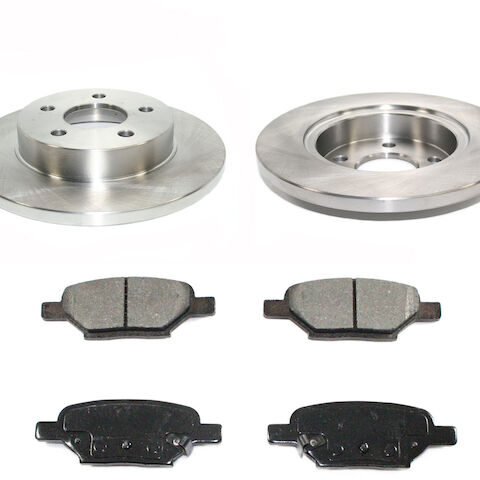 DuraGo Rear Brake Pad and Rotor Kit BK7106516