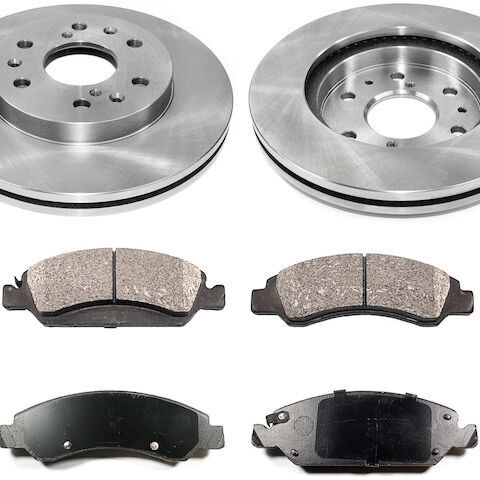DuraGo Front Brake Pad and Rotor Kit BK7106836