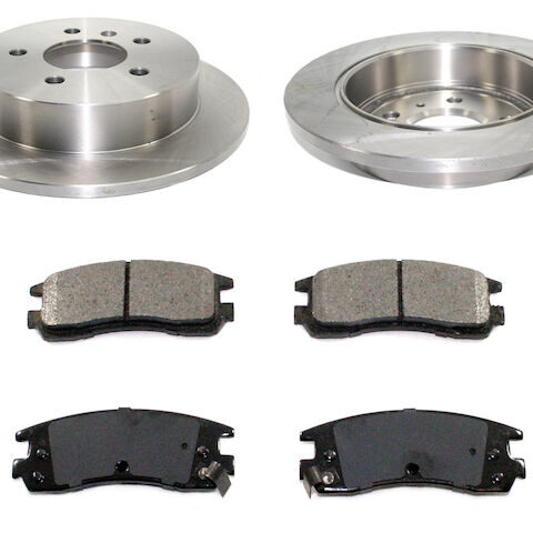 DuraGo Rear Brake Pad and Rotor Kit BK7107716