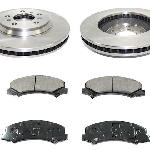 DuraGo Front Brake Pad and Rotor Kit BK7107816 for Chevrolet Impala