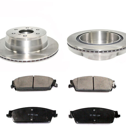 DuraGo Rear Brake Pad and Rotor Kit BK7107926