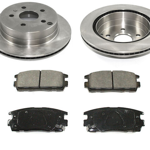 DuraGo Rear Brake Pad and Rotor Kit BK7134716