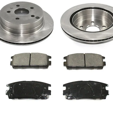 DuraGo Rear Brake Pad and Rotor Kit BK7134716