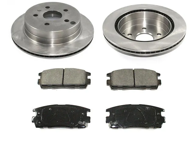 DuraGo Brake Pad and Rotor Kit
