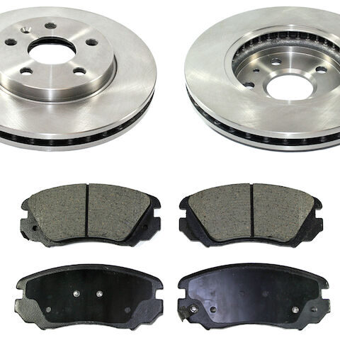 DuraGo Front Brake Pad and Rotor Kit BK7139226