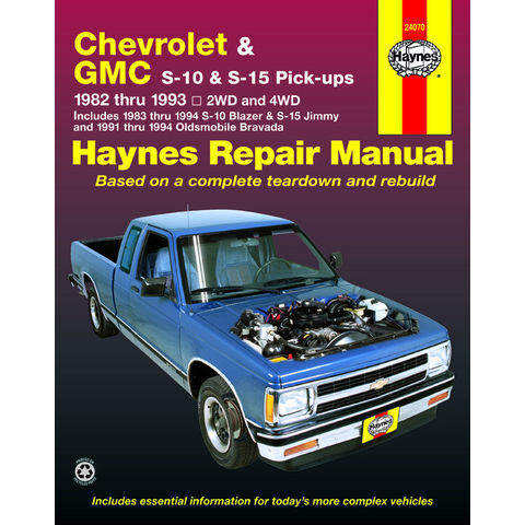Haynes Paper Repair Manual 24070