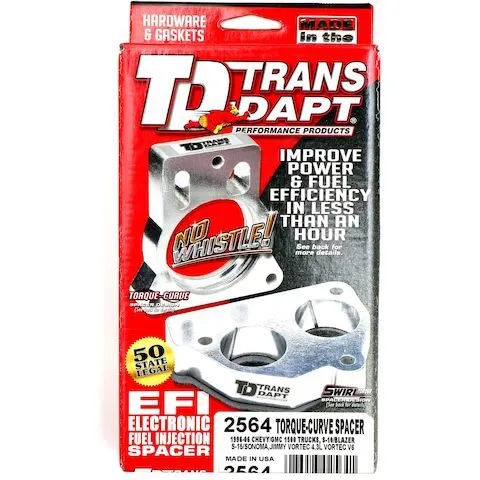 Trans Dapt Throttle Body Spacer 2564