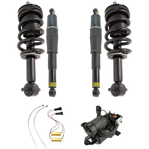 TRQ Shock Absorber and Coil Spring Assembly Set PAA30842