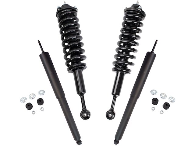 TRQ Shock Absorber and Coil Spring Assembly Set