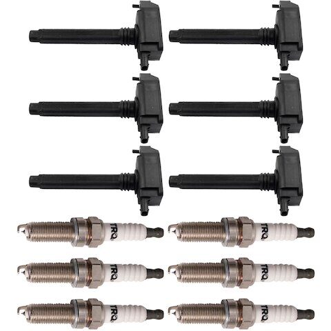 TRQ Ignition Coil and Spark Plug Kit TKA01377