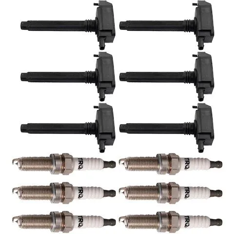 TRQ Ignition Coil and Spark Plug Kit TKA01377