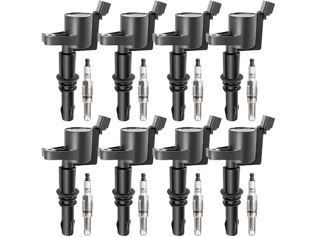 Autopart Premium Ignition Coil and Spark Plug Kit