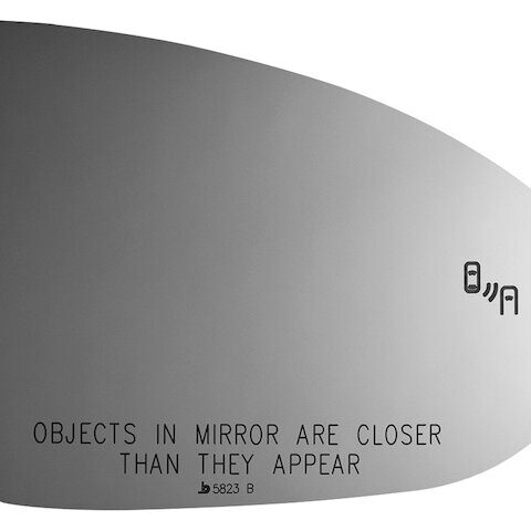 Burco Right Door Mirror Glass 5823B