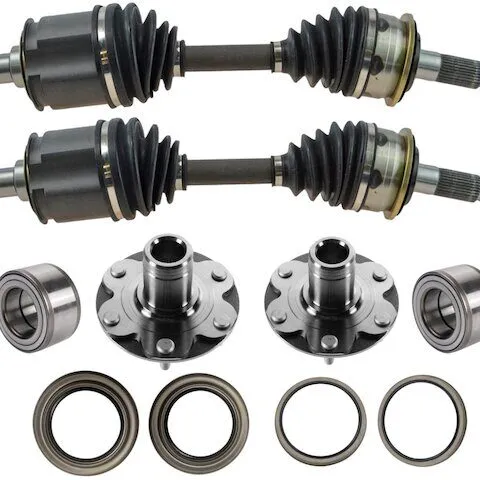 TRQ Axle and Wheel Hub Assembly Kit PSA70951