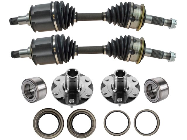 TRQ Axle and Wheel Hub Assembly Kit