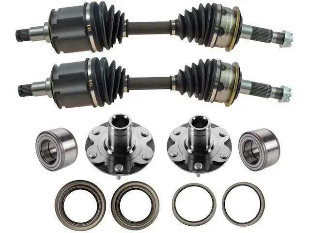 TRQ Axle and Wheel Hub Assembly Kit