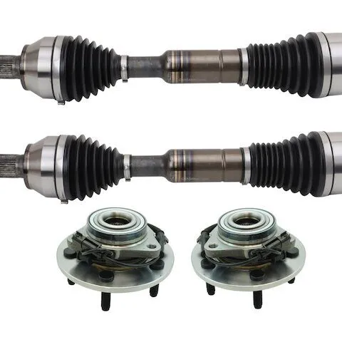 TRQ Axle and Wheel Hub Assembly Kit PSA76437