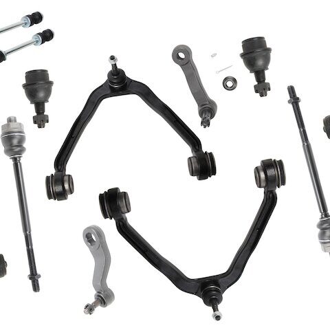 DriveBolt Upper Control Arm Ball Joint Tie Rod and Sway Bar Link Kit NB1001