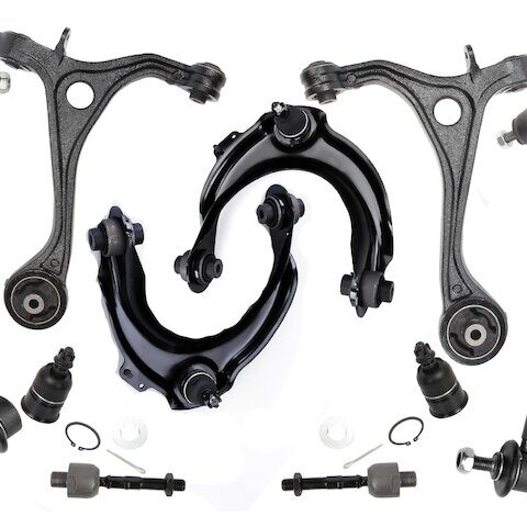 DriveBolt Front Control Arm Ball Joint Tie Rod and Sway Bar Link Kit NB1010