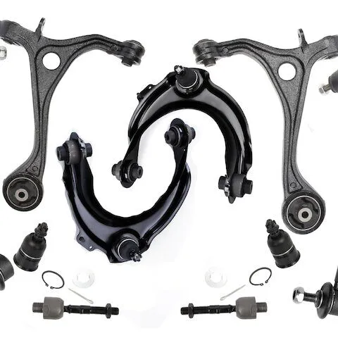 DriveBolt Front Control Arm Ball Joint Tie Rod and Sway Bar Link Kit NB1010