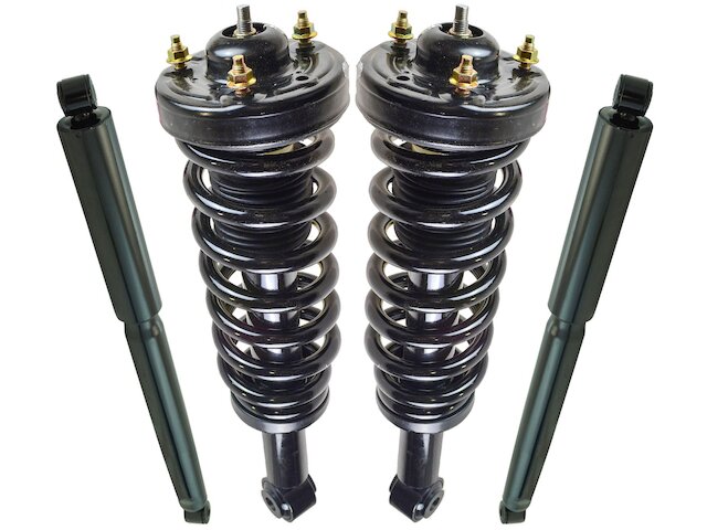 TRQ Shock Absorber and Coil Spring Assembly Set