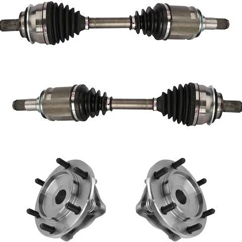 TRQ Axle and Wheel Hub Assembly Kit CSA64083