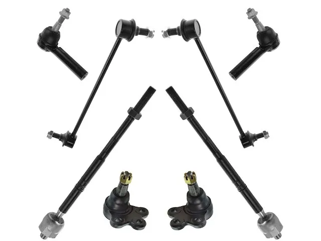 TRQ Ball Joint Sway Bar Link Tie Rod End Kit