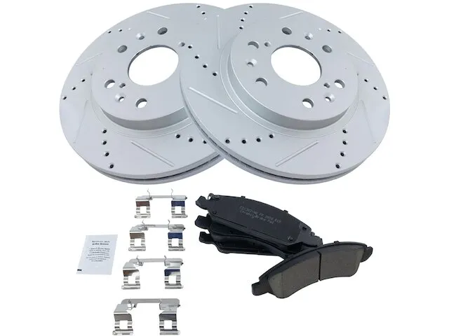TRQ Brake Pad and Rotor Kit