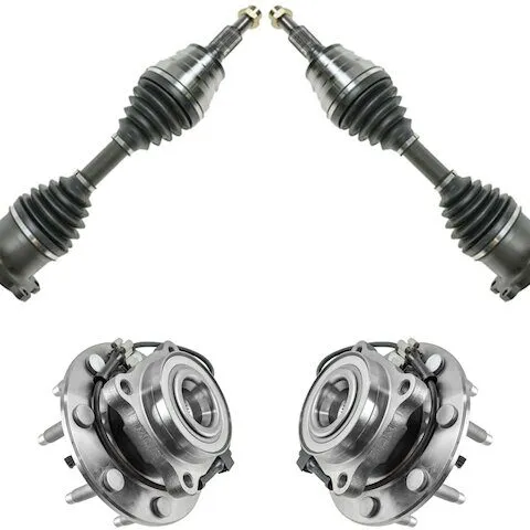 TRQ Axle and Wheel Hub Assembly Kit PSA85287