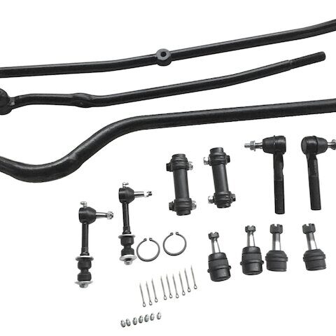 Replacement Front Tie Rod Ends Ball Joints Sway Bar Links Kit 498-379